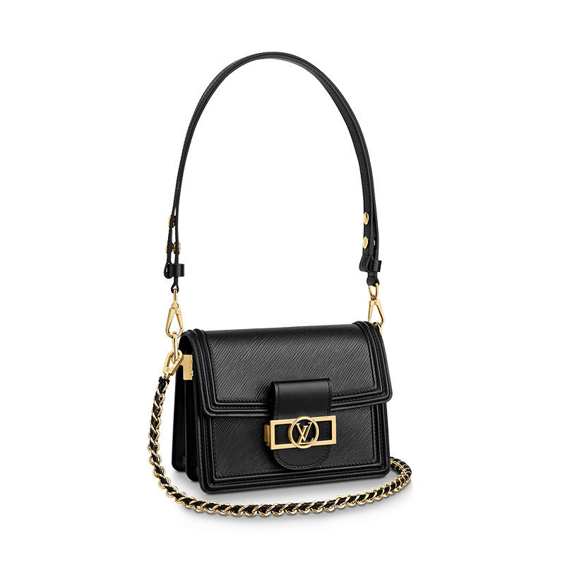 Louis Vuitton LV Women 's Bag MINI DAUPHINE Cowhide One Shoulder Chain Bag M55964