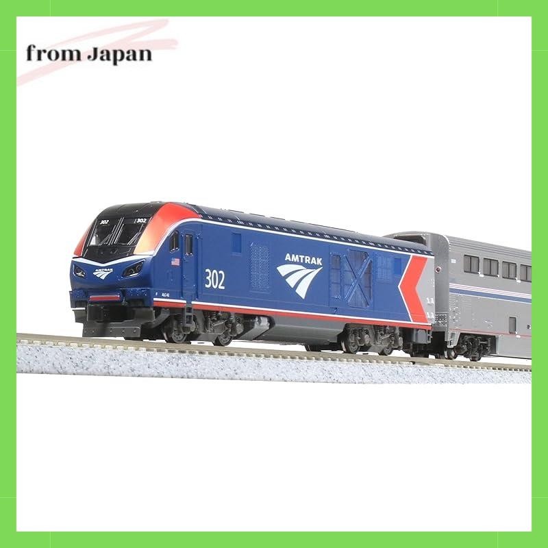 Kato N Gauge Amtrak ALC-42 & Super Liner 4-Car Set Model Train Car Set 10-1788

