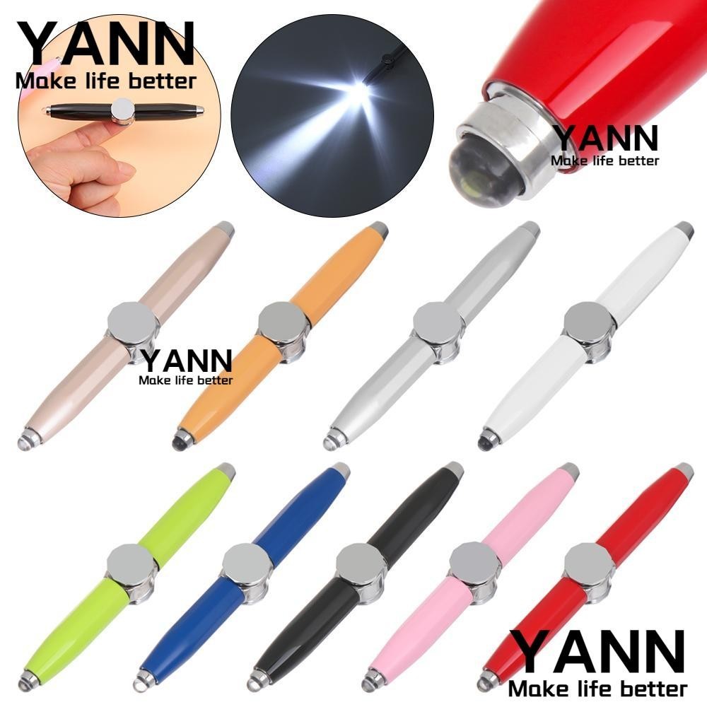 Yann1 Fidget Spinner Pen Decompression หมุนไจโรสโคปมัลติฟังก ์ ชั ่ น