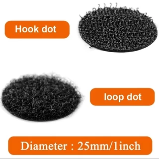 500 คู่กาวตนเองรอบเทป - Dot Magic สติ๊กเกอร์ - การออกแบบตะขอและห่วงไม่มีร่องรอยการลื่น - ผ้าห่ม, พรมปูพื้น Retainer สำหรับตกแต่งรถยนต์แบบตั้งโต๊ะ, กล่องซ็อกเก็ต