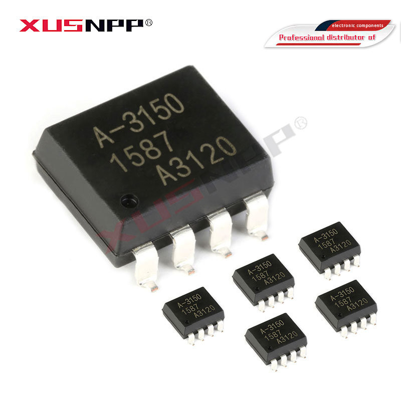 10PCS HCPL3150 SOP-8 HCPL-3150 SOP DIP-8 A3150V A3150V SOP-8 Optocoupler อิเล็กทรอนิกส์ส่วนประกอบ