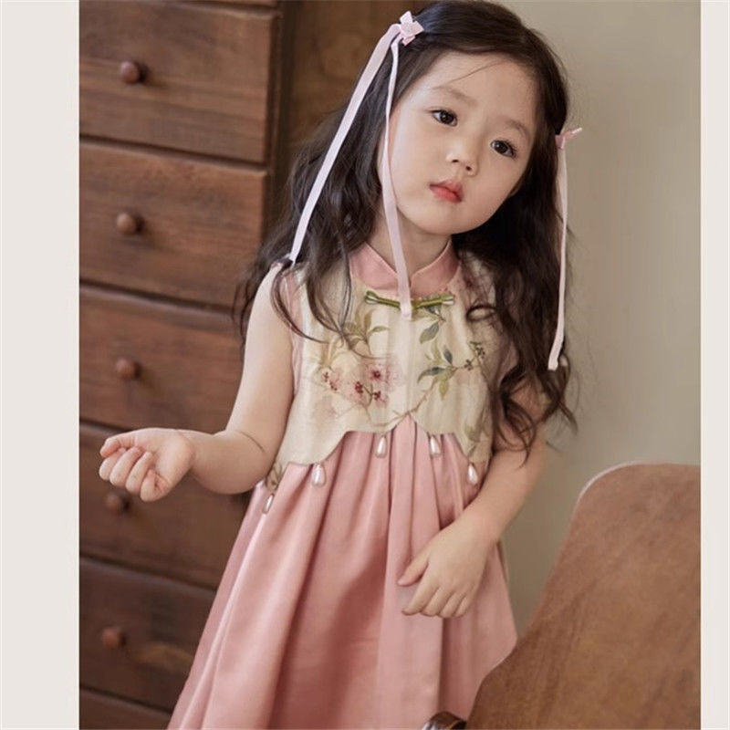[1-9 ปี] ชุดเด็กผู้หญิง ชุดตรุษจีนเด็ก ชุดจีนเด็กผู้หญิง ระโปรงดรสเด็กผู้หญิง ชุดเจ้าหญิง ชุดเดรสเจ้าหญิง Chinoiserie Hanfu  เสื้อผ้าเด็กผู้หญิง - รูปที่ 3