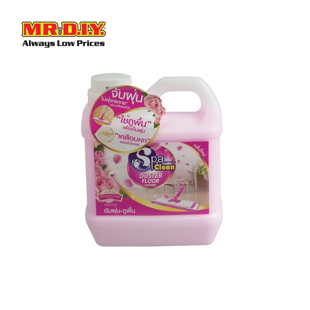 SPA CLEAN น้ำยาดันฝุ่นพื้นผิวทั่วไป และเคลือบเงาเฟอร์นิเจอร์ ใช้ได้กับทุกพื้นผิว