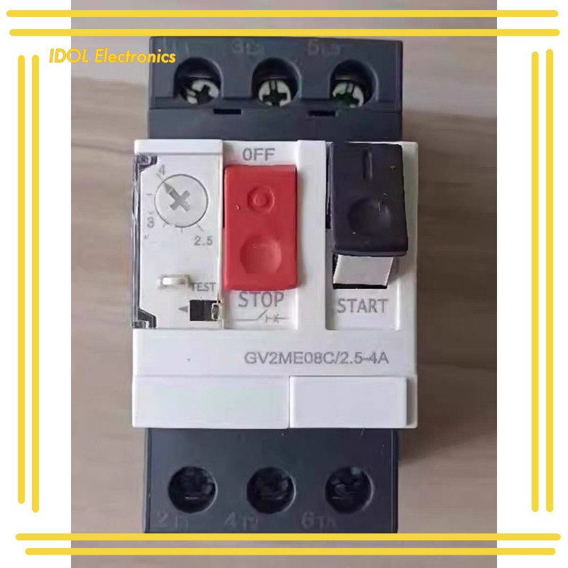 GV2-ME Schneider งานแท้มือ1 ตัว ป้องกันมอเตอร์ GV2-ME08C GV2-ME14C ถ่ายจากงานจริง GV2-ME