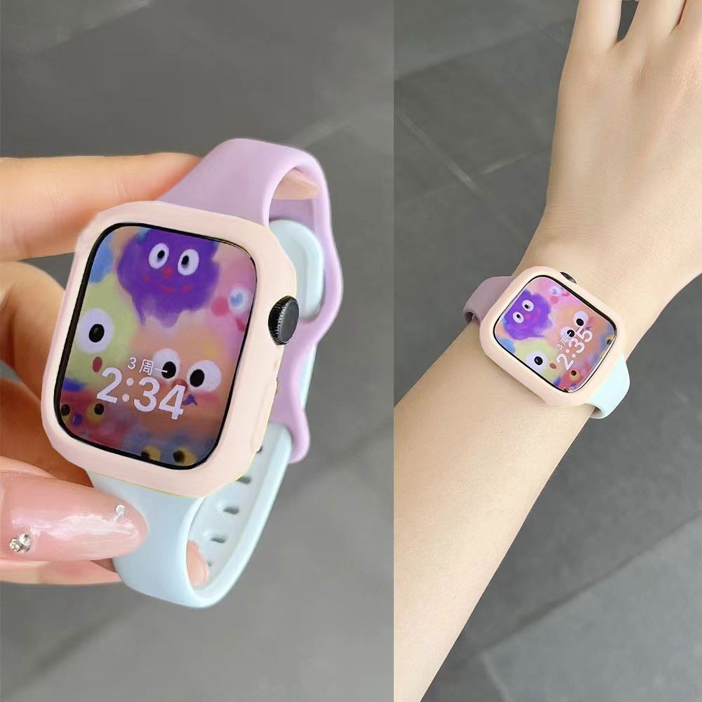 ยอดนิยม Slim สายซิลิโคน + เคสสําหรับ Huawei Watch Fit 3 สายสมาร ์ ทสายรัดข ้ อมือสร ้ อยข ้ อมือ Huawei Fit3 ยาง Loop Band อุปกรณ ์ เสริม