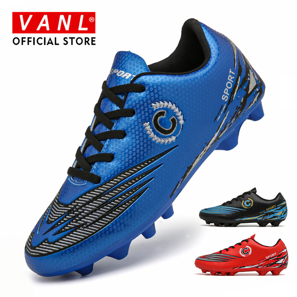 VANL 2024 Size 31-43 [จัดส่งด่วน] [1-2 ]รองเท้าฟุตบอลกันลื่นคุณภาพสูง Bangkok 24-hour Delivery