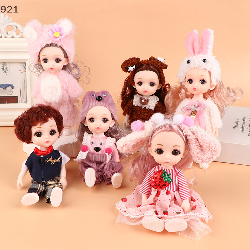 Yueyanaaa นวัตกรรม 16 ซม.Overable Joint ตุ๊กตาเจ้าหญิง Laurie การ์ตูนใหม่ล่าสุด Make Up ชุด BJD ของเล่นเปลี่ยนเด็กสาวของขวัญ ssnck คอเต่า