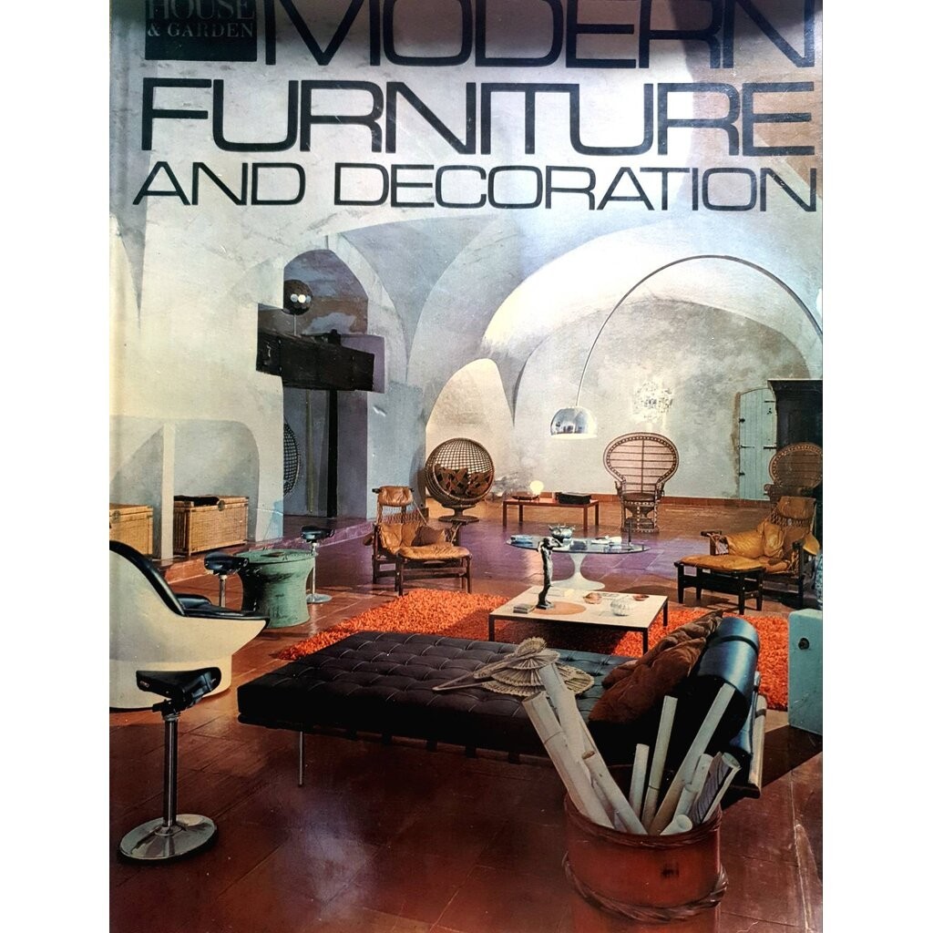 'House & Garden' 1971 modern furniture and decoration