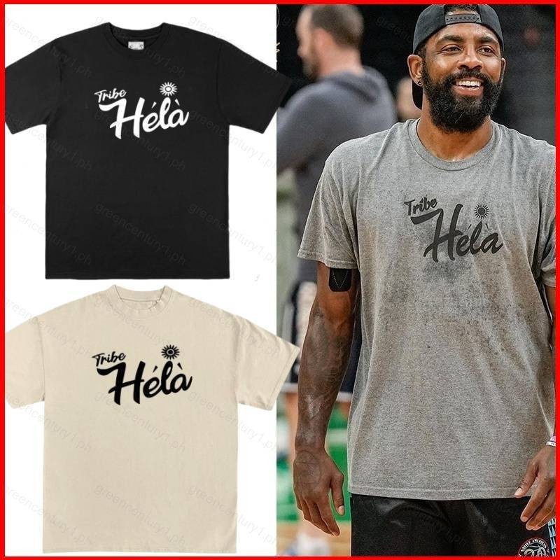 Ys NBA Kyrie Irving กีฬาบาสเก็ตบอล Dallas Mavericks Tribe Hela เสื้อยืดแขนสั้นฤดูร้อน