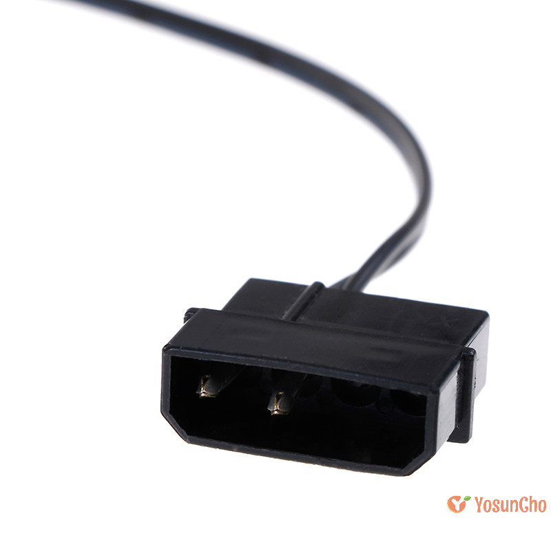 Yosunchoker] 1 ถึง 5 4Pin CPU cooler case fan Hub splitter adapter power cable ใหม่