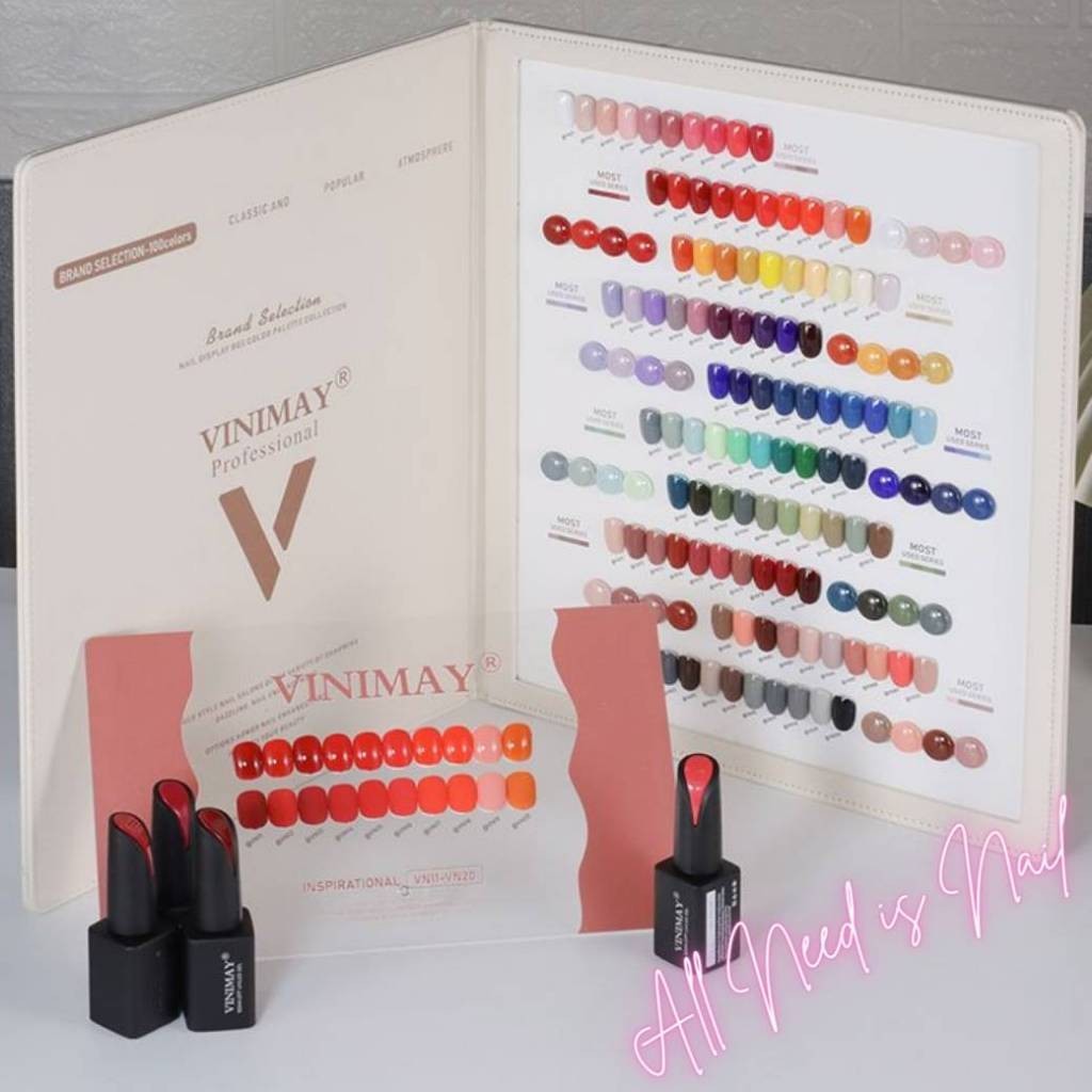 สีเจล รุ่นSELECTION แยกขวด VINIMAY 15ml. พร้อมส่ง​