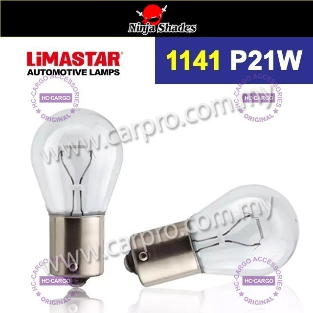 LIMASTAR 24V 1016(2 LEG) P21/5W / 1141(1 LEG) P21W BULB