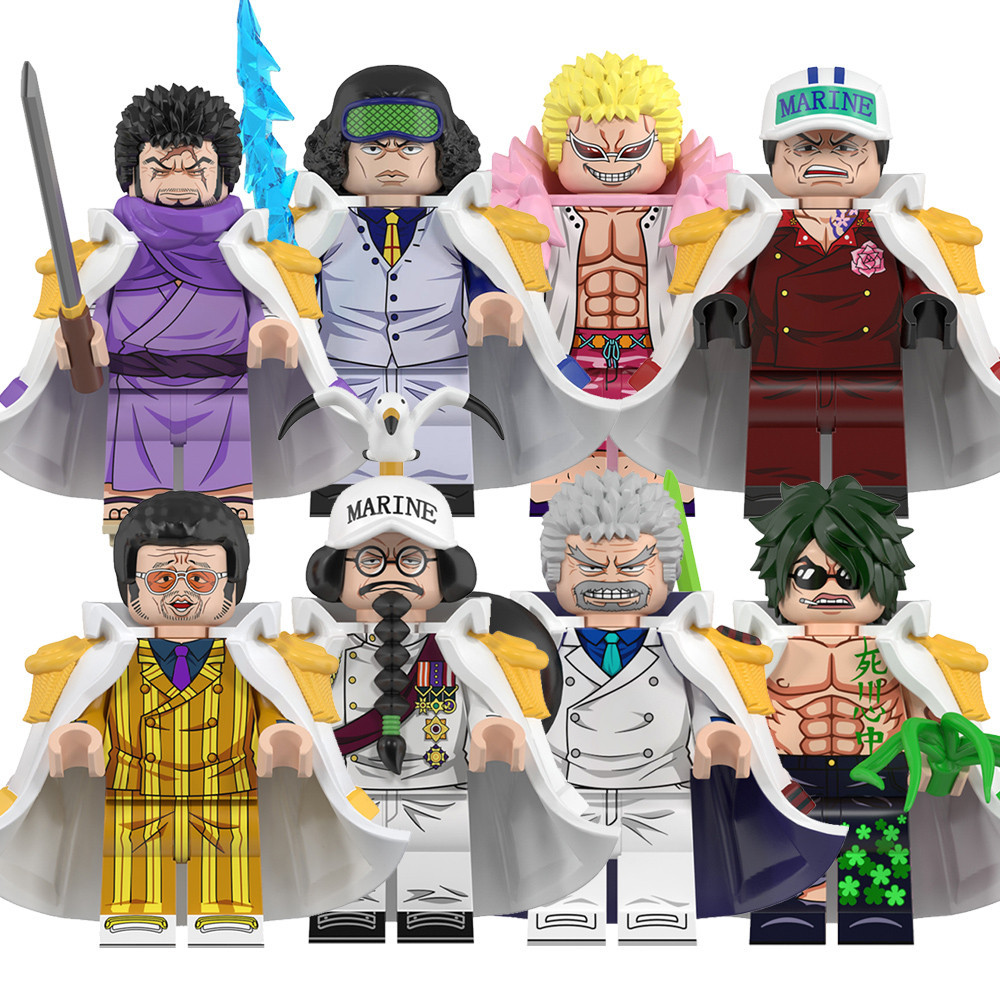 อะนิเมะLuffy Ace Boa Hancock Sanji Aramaki Miniของเล่นอาคารบล็อกชุดของเล่นสําหรับเด็กWM6187