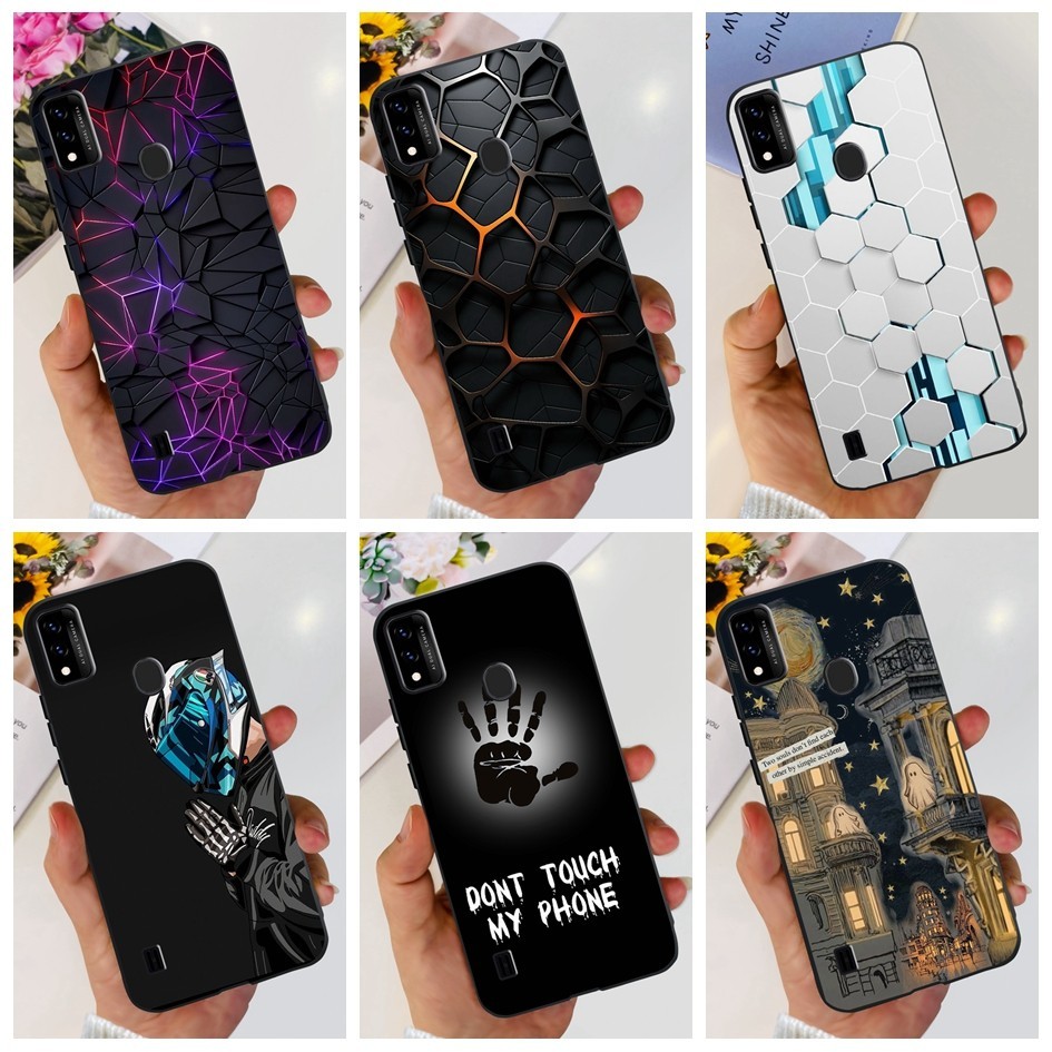 ปลอกกันกระแทกสําหรับ ZTE Blade A51 เคสโทรศัพท์ Cool แฟชั่นหินอ่อนการ์ตูนซิลิโคนนุ่มสีดําสําหรับ ZTE BladeA51 Shell