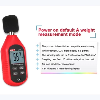 แท้ ส่งจากไทย UNI-T UT353 UT353BT เครื่องวัดความดังเสียง วัดเดซิเบล วัดความดัง เดซิเบล วัดเสียง