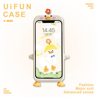3d การ์ตูนน่ารักดอกไม้เป็ดซิลิโคนเคสโทรศัพท์สําหรับ iPhone 15 14 Plus 13 12 11 Pro Max Xs Xr X 8 7 6 นุ่มปกหลังกันกระแทกป้องกันปลอก
