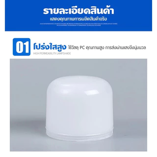 หลอดไฟ led 20W/30W/60W/80W/100W/120W/200W หลอดไฟ e27 LED Bulb Light