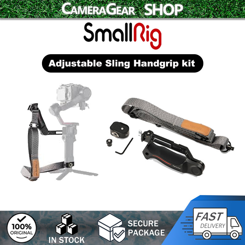 SmallRig Adjustable Gimbal Sling Handgrip w/Shoulder Strap for DJI RS 4 Pro/RS 4/RS 3mini/RS 3 Pro/R