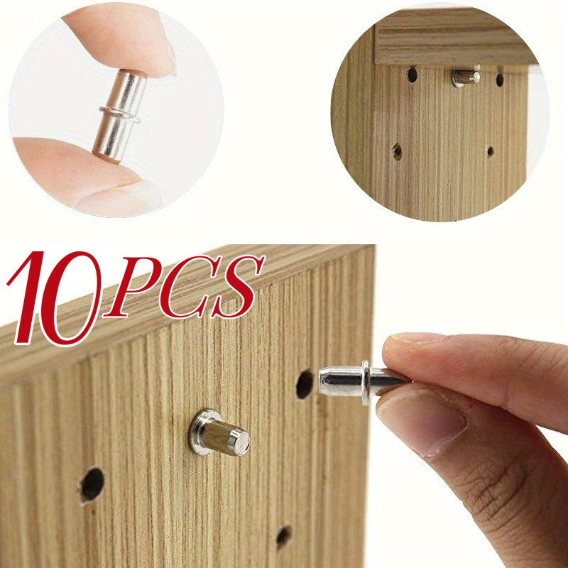 10pcs ที่เคลื่อนย้ายได้ขายึดลามิเนตที่เชื่อมต่อกับขายึดเพลากลางวงเล็บพาร์ติชันโลหะเล็บอุปกรณ์ยึดเฟอร์นิเจอร์