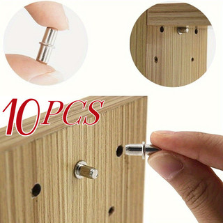 10pcs ที่เคลื่อนย้ายได้ขายึดลามิเนตที่เชื่อมต่อกับขายึดเพลากลางวงเล็บพาร์ติชันโลหะเล็บอุปกรณ์ยึดเฟอร์นิเจอร์