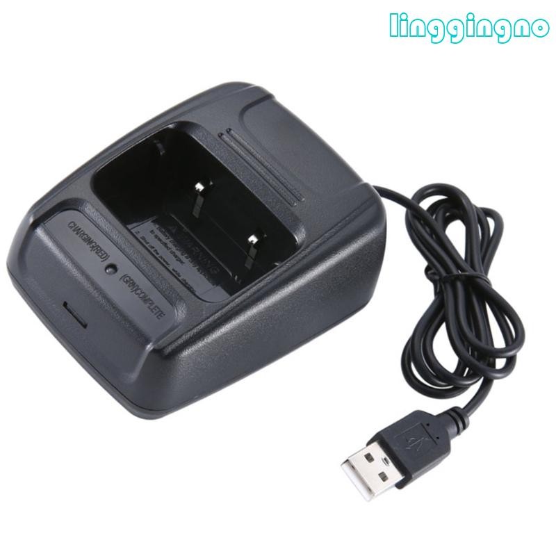 Rr Universal สถานีชาร์จชาร์จชาร์จ USB พอร์ตสําหรับ BF888S 777S 666S แบบพกพาสองทางวิทยุรุ่น