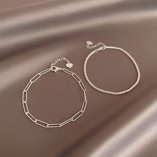Bangles กำไลเงิน กำไลดีไซน์เก๋ เรียบหรู อินสไตล์ เครื่องประดับสไตล์เกาหลี