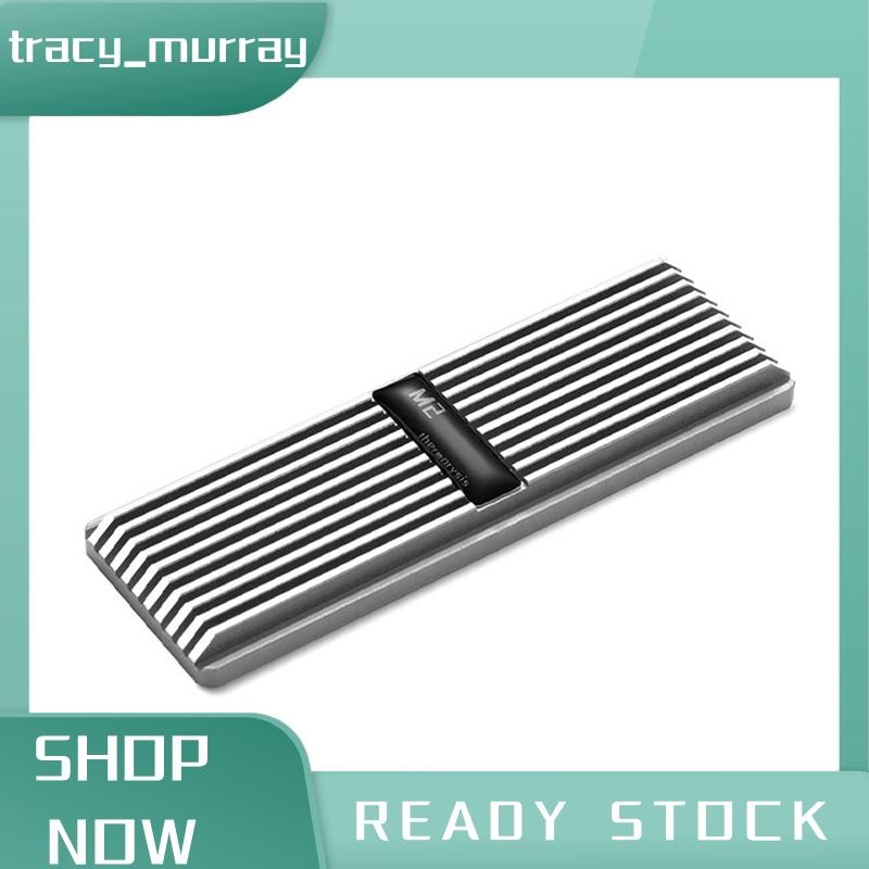 tracy_murray M2 ฮีทซิงค์กระจายความร้อนหม้อน้ํา M.2 Cooling Heat Sink สําหรับ NVME NGFF M.2 2280 SSD ฮาร์ดไดรฟ์