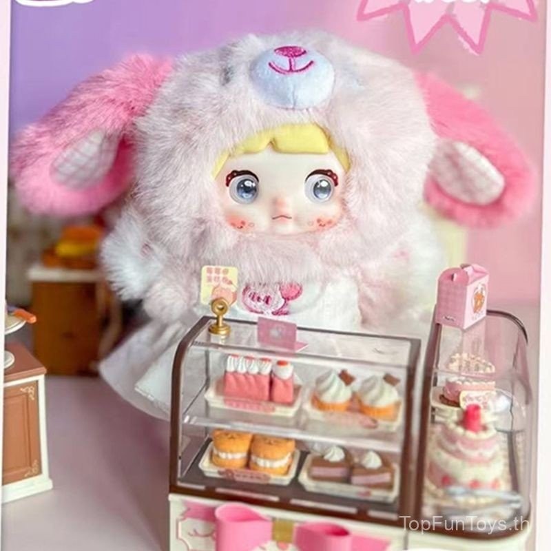 ฟิกเกอร์ตุ๊กตาไวนิลชุดลูกสุนัข Nommi V5 Nuomi'er ของแท้ กล่องตาบอด ของเล่นตกแต่ง