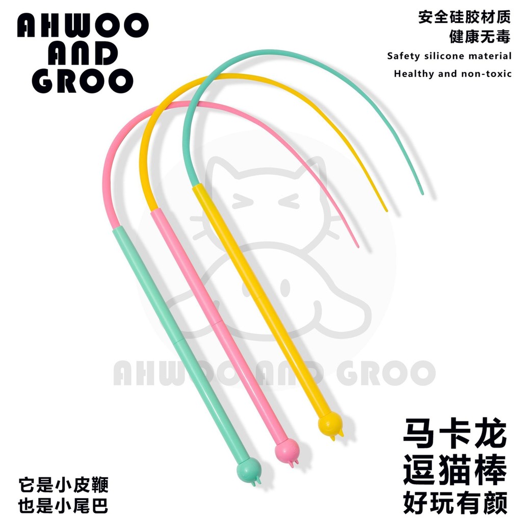 ใหม่แมวล้อเล่นติดจําลองเมาส์หางระฆังแมวล้อเล่นของเล่นซิลิโคนเสียงล้อเล่นติดโต้ตอบตัวเองสวัสดีผ่อนคลายอุปกรณ์สัตว์เลี้ยงขายส่ง