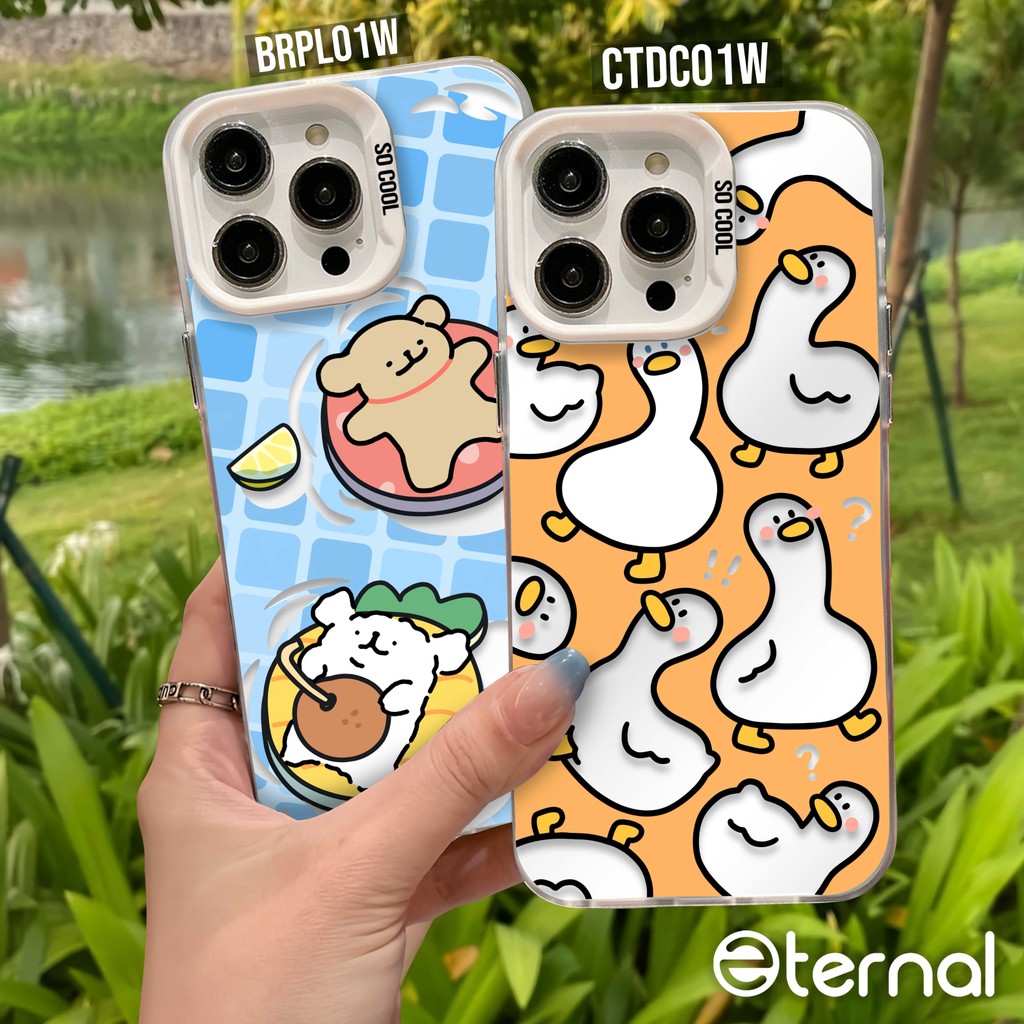 ETERNAL IMD BEAR และ DUCK CASE INFINIX 30I 40 40I 50 PRO PLUS SMART 8 ร้อน 20S 30 PLAY CASING