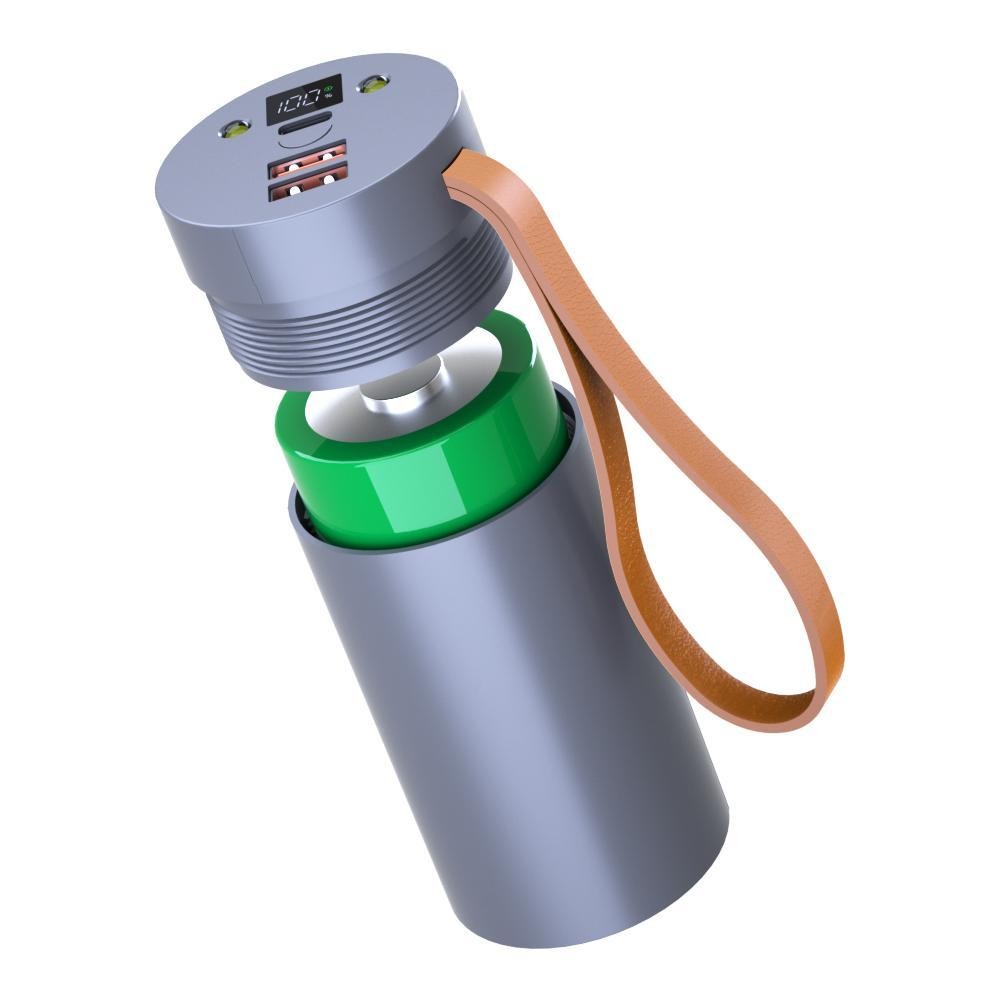 ✨แบตเตอรี่สำรอง Tesla 4680-32000mAh-ไม่ต้องเชื่อม-46950-ถอดได้-ชาร์จเร็ว DIY 22.5W