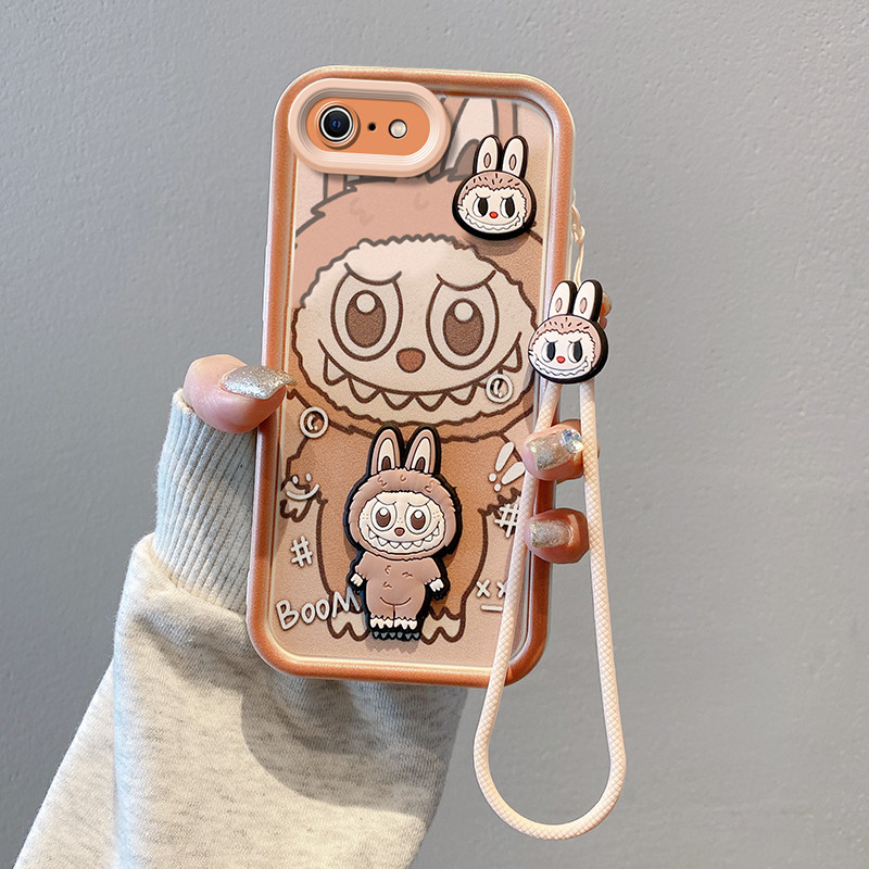 เคส iPhone 6 6S 7 8 PLUS SE2022 SE2023 ตุ๊กตาน่ารัก TPU เคสโทรศัพท์ซิลิโคนอ่อนนุ่ม XXTY4 - รูปที่ 3