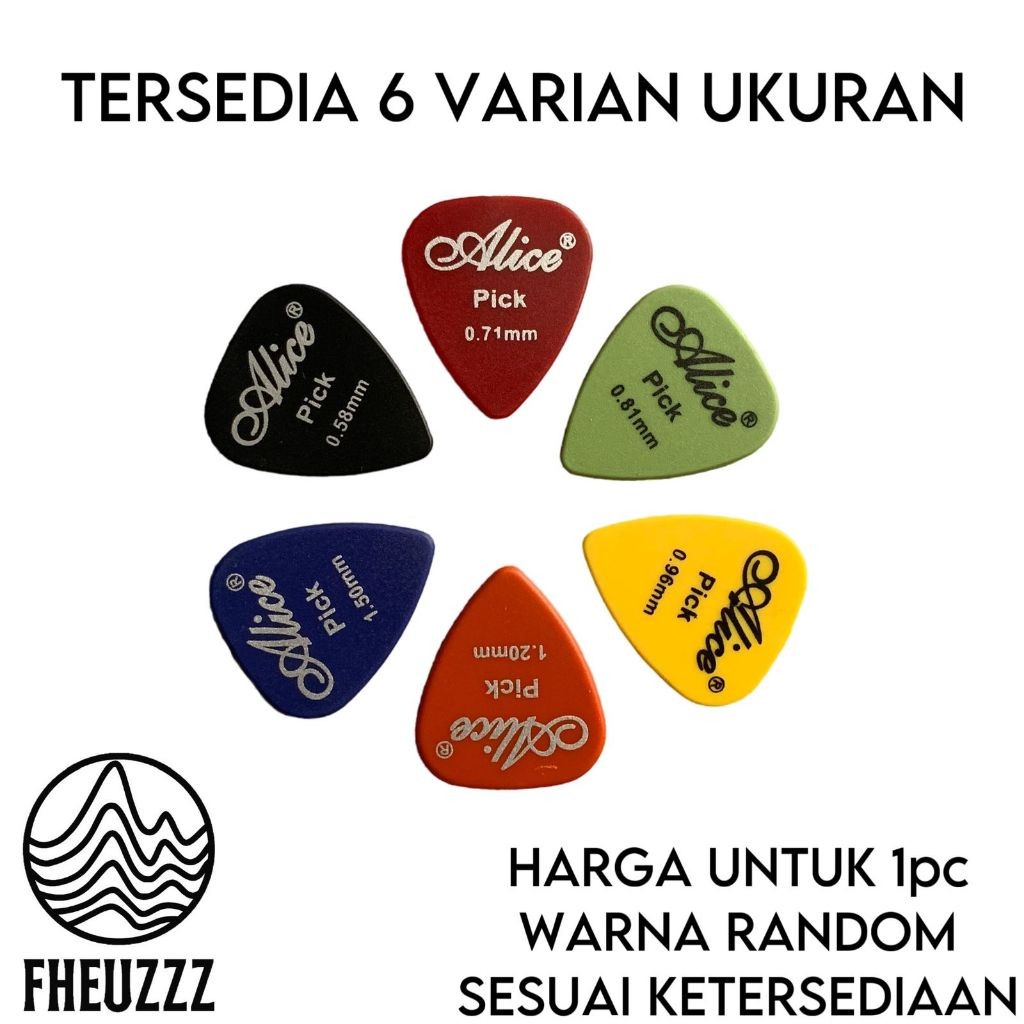 Alice Brand Guitar Bass Ukulele Pick Pick Pick