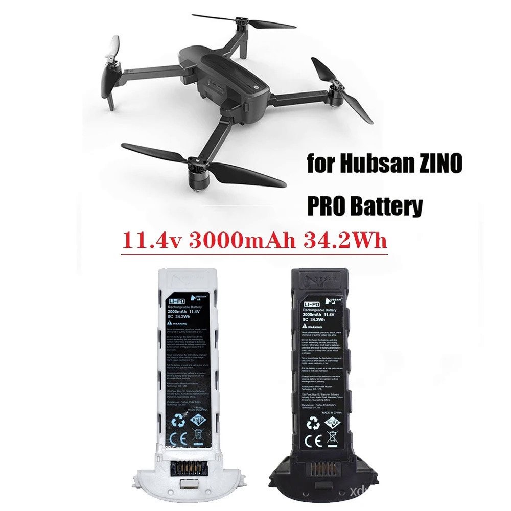 ใหม่11.4โวลต์3000มิลลิแอมป์ชั่วโมงแบตเตอรี่สำหรับ Hubsan Hubsan Zino PRO RC Q Uadcopter อะไหล่เที่ยว