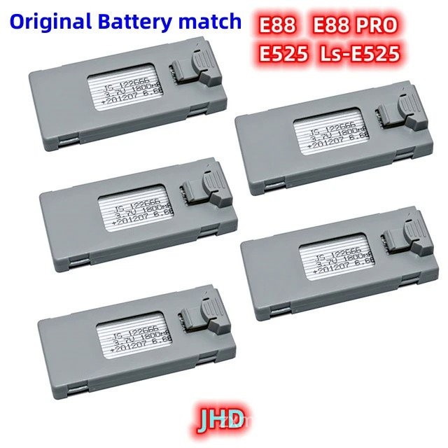 จัดส่งฟรี jhd จมูก LiPo แบตเตอรี่สำหรับ E88 E88 Pro E99 Pro E525 Pro มินิ RC จมูกแบตเตอรี่4พัน D RON