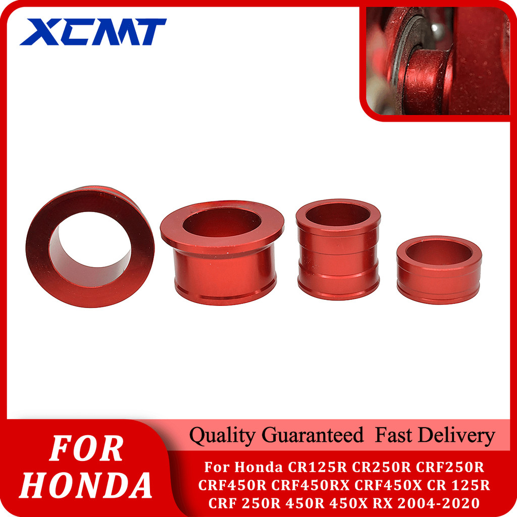 ด้านหน้าด้านหลังดุมล้อ Spacer สําหรับ Honda CR125R CR250R CRF250R CRF450R CRF450RX CRF450X CR CRF 25