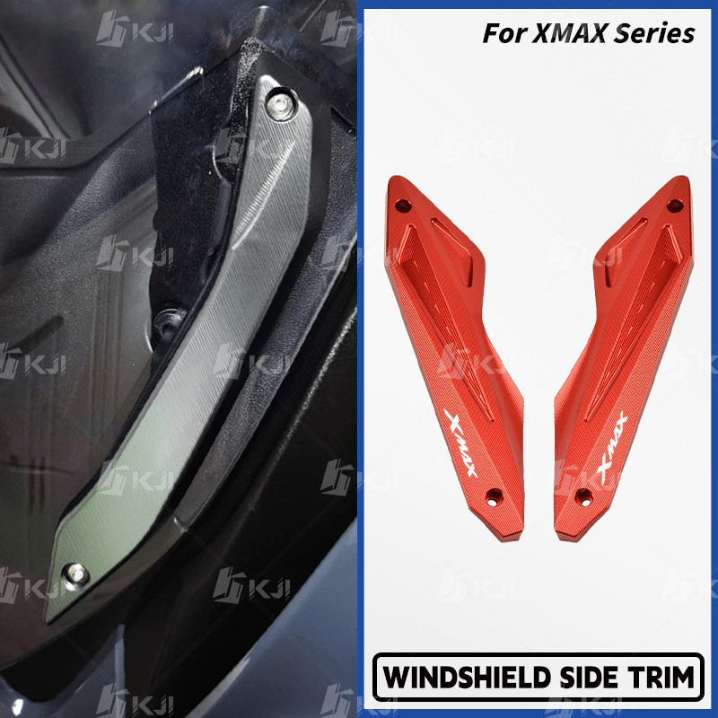 สําหรับ Yamaha XMAX 300/250/125/TECH MAX กระจก Trim กระจกสนับสนุน Deflectors อุปกรณ์เสริมอะไหล่