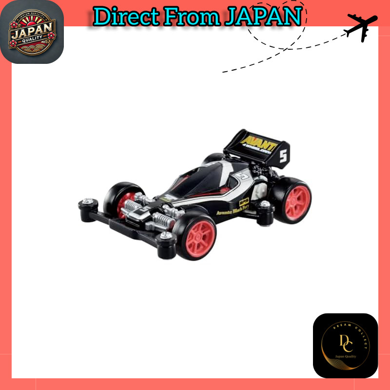Takara Tomy Tomica Premium Unlimited Mini 4WD Avante Jr. Black Special Mini Car Toy for Ages 6 and U