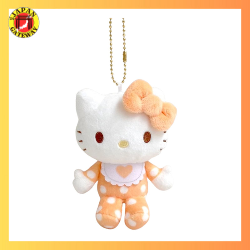 นาคาจิมะคอร์ปอเรชัน (Nakajima Corporation) คอลเลคชั่นมาสคอตฮัลโหลคิตตี้ เบบี้ สีส้ม รหัส 198839-24 ข