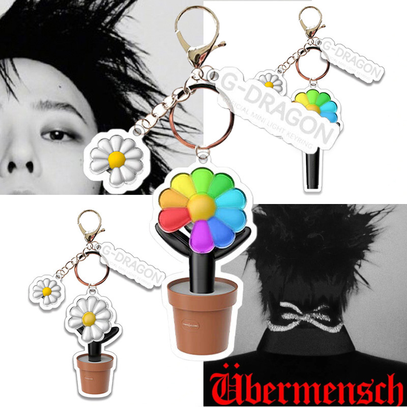 Bigbang G-DRAGON Light Stick พวงกุญแจอะคริลิค BIGBANG GD Lightstick แหวน Star Periphery