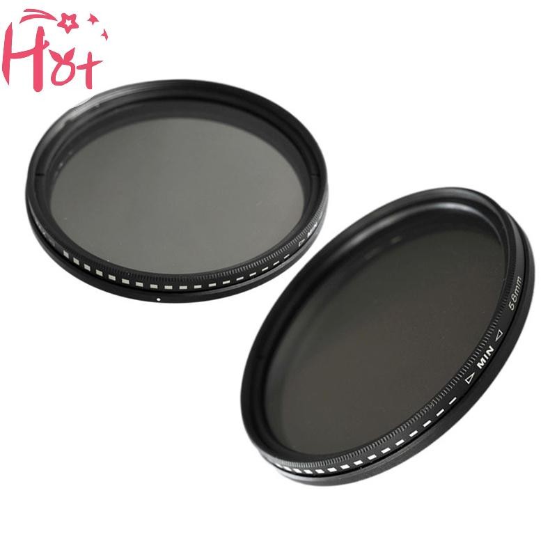 Ge Fader Variable ND Filter ปรับได้ ND2 ถึง ND400 Neutral Density 40.5 43 46 49 52 55 58 62 67 72 77