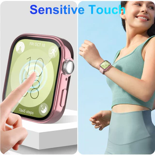 กรอบนาฬิกา TPU อ่อนนุ่ม for Huawei Watch Fit 5/5 Pro/4/4 Pro อุปกรณ์ป้องกันหน้าจอกันชน for Smartwatch Huawei Fit 3