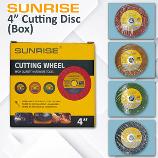 25Pcs Gold Sunrise Cutting Disc 4" Inch For Metal /Stainless Steel（New Packaging）