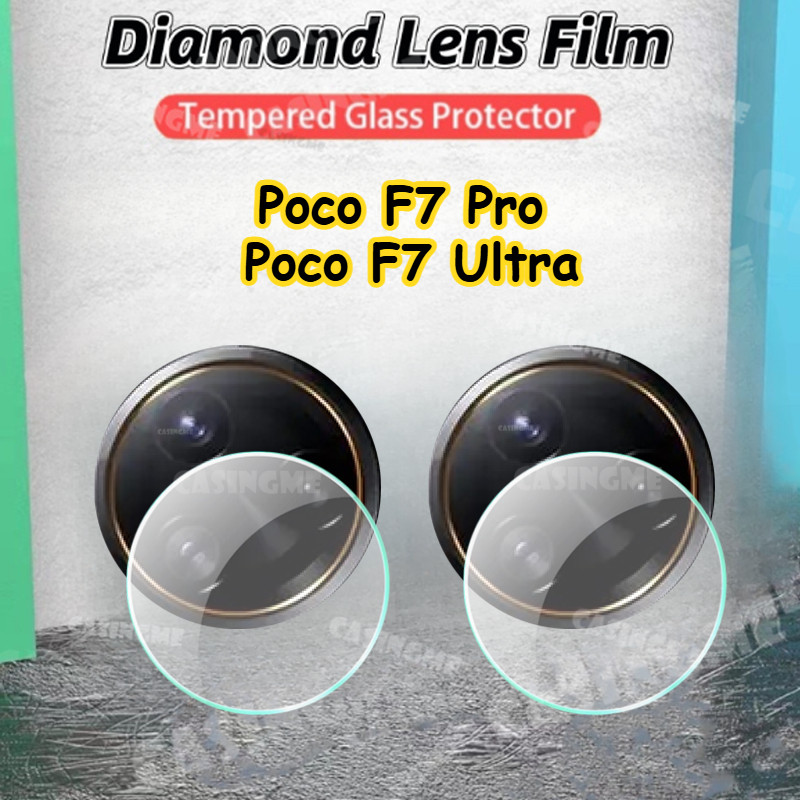 สําหรับ Poco F7 Pro F7 Ultra 5G 2025 3Dกล้องเลนส์สําหรับ Poco F7 Pro 5G Poco F7 Ultra 5G Poco F7Pro 