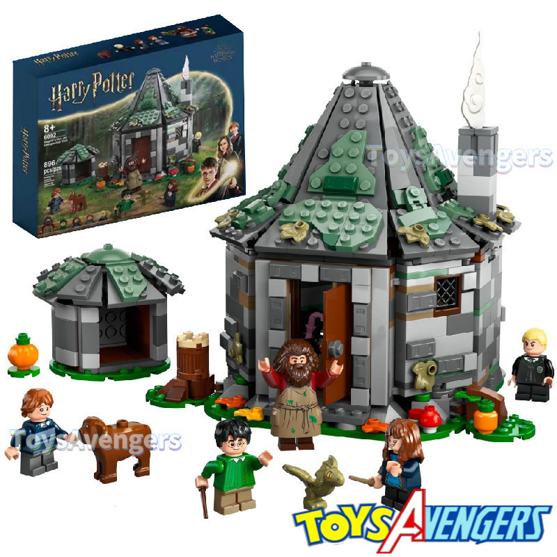 ใหม่ 76428 Mystic Academy Hagrids Hut: ภาพยนตร์และเกมที่ไม่มีใครเทียบได้ (896 + ชิ้น) บล็อกตัวต่อของ