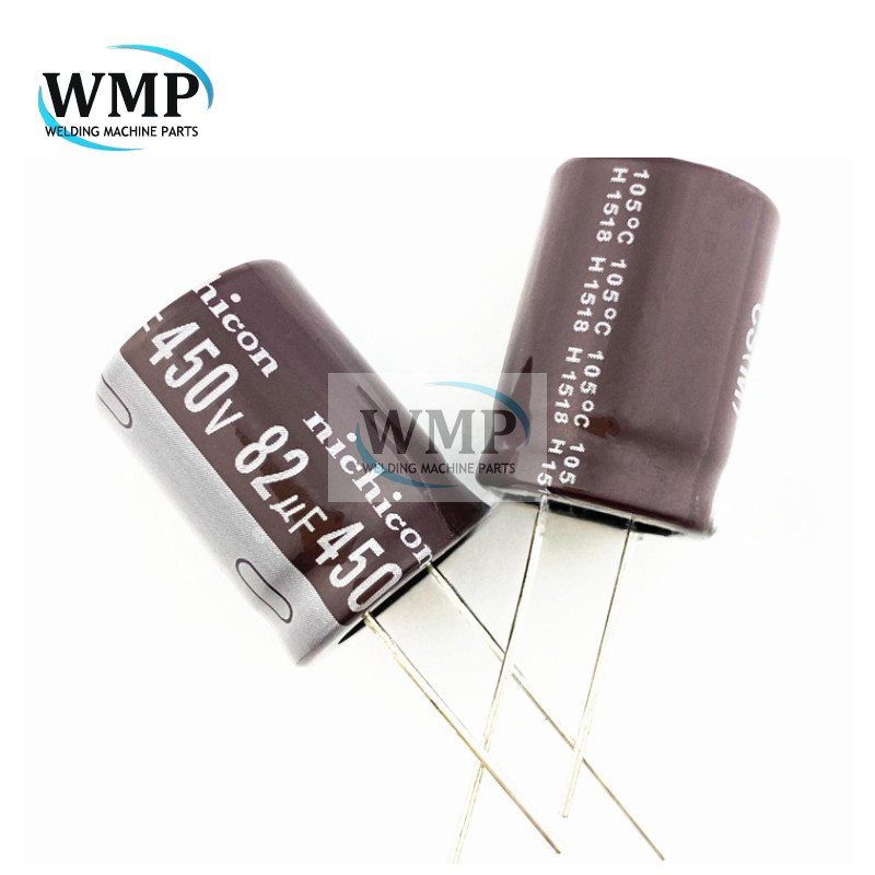Original 450V82UF อลูมิเนียม Electrolytic Capacitor 450V 82UF ใหม ่