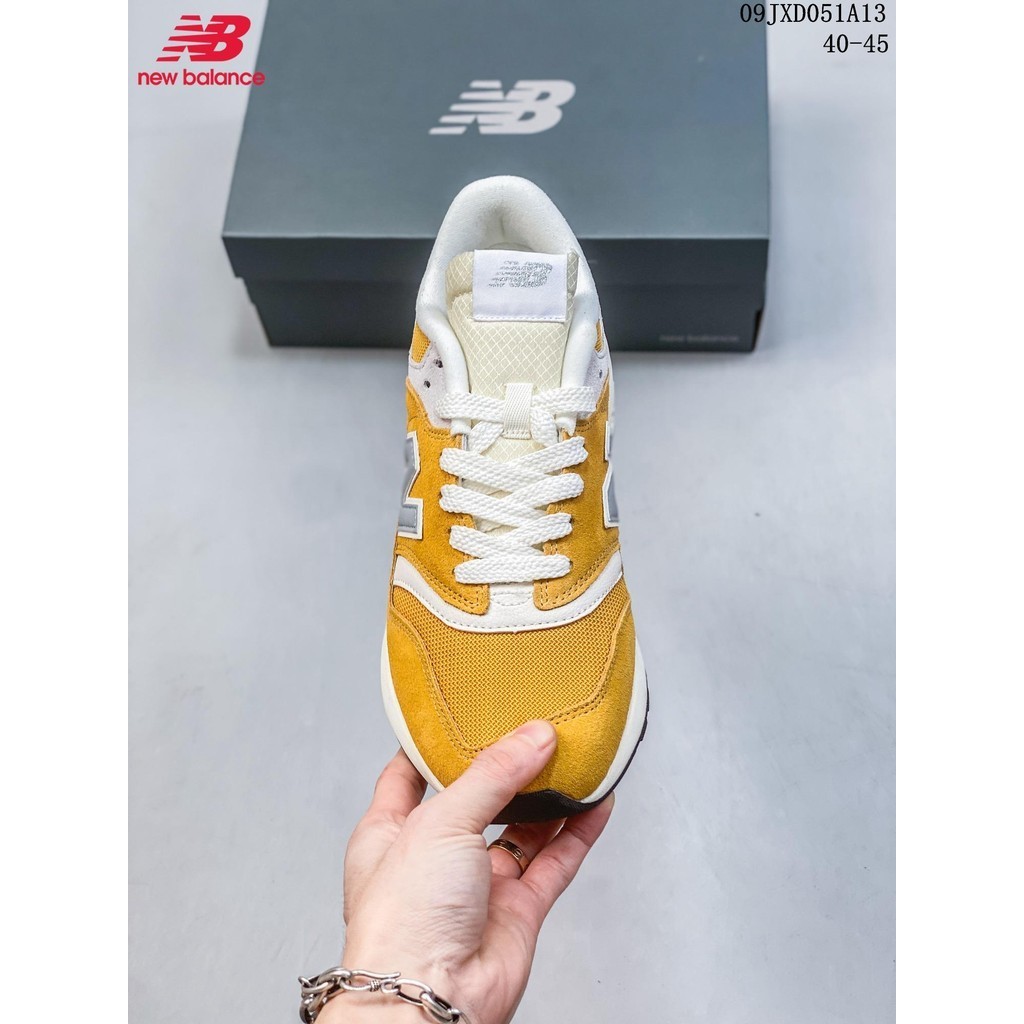 New Balance NB997 Classic Retro Unisex Sneakers with Premium Suede Upper and High-Density Carbon Rubber Sole รองเท้าผ้าใ