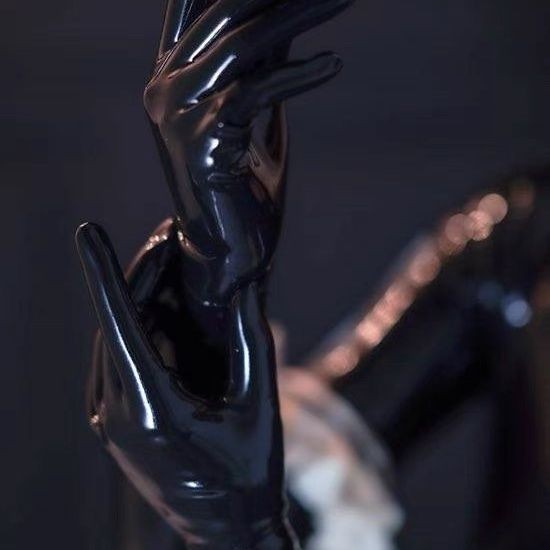 ถุงมือยาง แบบยาว วันพีช รัดรูป เซ็กซี่