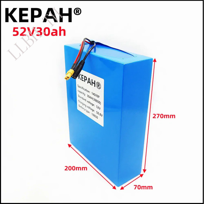 The new 52V30Ah14S10P electric vehicle lithium P battery pack is applicable to electric scooter moun