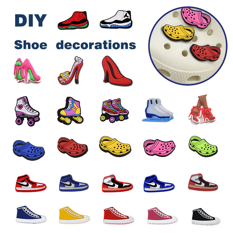 Dressing Jibbit ปุ ่ ม Pins รองเท ้ ารองเท ้ าตกแต ่ ง Charms DIY Travel รองเท ้ าอุปกรณ ์ เสริมสําหรับ Croc